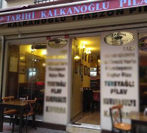 Tarihi Kalkanoglu Pilavcisi Taksim Istanbul